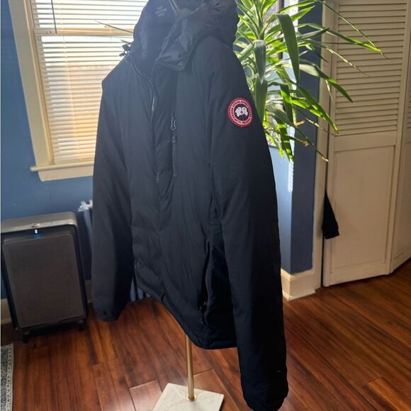 Men's CANADA GOOSE LODGE HOODED JACKET Lg - Picture 2 of 10